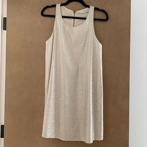 Alice and Olivia Gold Mini Dress